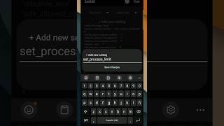 Optimize Android Performance: Limit Background Processes #setedit #boost #boostperformance #android