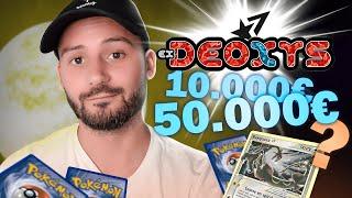 Combien peut valoir EX Deoxys en full reverse ?