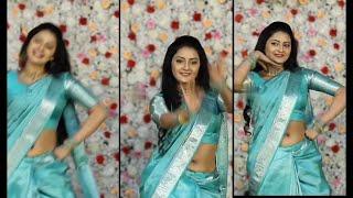 Tamil Serial Actress Debjani Saree Rare Navel