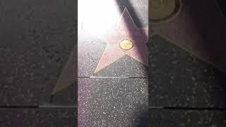 Голливудская"Аллея Славы" #shortvideо #hollywood #прогулка #пешком #звезды #часть_1