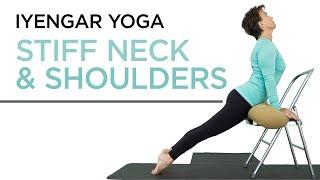 Iyengar Yoga Sequence for Stiff Neck and Shoulders