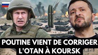 URGENT‼️Poutine Vient de Corriger Correctement l'OTAN à Koursk:Zelensky Panique!