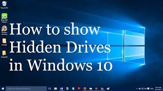 How to show hidden drives in Windows 10 and Windows 11