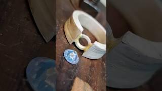 Silver Ring Making Unique Style.    #saudjewelrymaker #youtubeshorts #viral