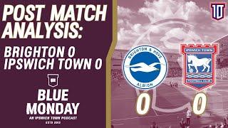  BRIGHTON 0-0 IPSWICH TOWN POST MATCH ANALYSIS | Blue Monday Flagship Show | #itfc #bhafc