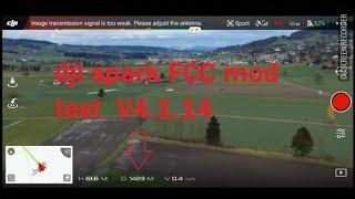 DJI SPARK how to change FCC mod version 4.1.14 (2018)