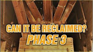 Leg Wood Reclaim - Canada's Oldest Cribbed Elevator Dismantle - Phase 3