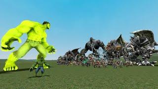 The Incredible Hulk VS All Painkiller BOOH SNPCs BETA in Garry's Mod