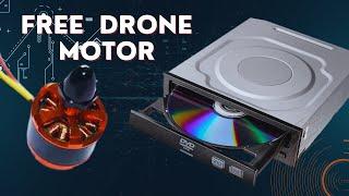 Drone Motor From DVD Player | Step By Step |