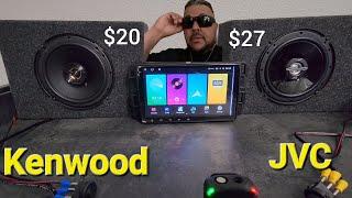 (Kenwood KFC-1666R vs JVC CS-J620) 6 1/2 speaker comparison