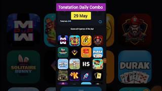 Tonstation Daily Combo Today 29 May combo code ton station #youtube #telegram #tonstation