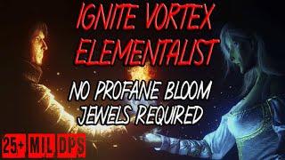 Path of Exile - How I'm Playing Ignite Vortex Elementalist | Explode Implicit & Herald of Ash