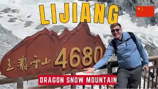 You need oxygen canisters to breathe here! - Dragon Snow Mountain Lijiang 