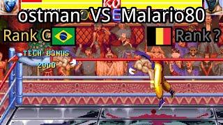 Ring of Destruction - slammasters II: ostman (BR, Rank C)  vs Malario80 (BE, Rank ?)