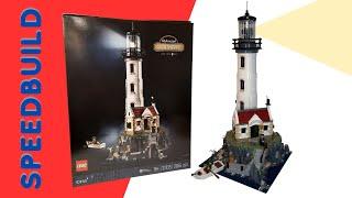 LEGO Motorised Lighthouse 21335 Speedbuild!