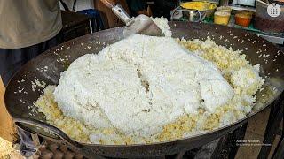 Amazing ! Giant Street Fried Rice - Indonesian Street Food