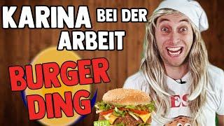 Karina bei der Arbeit - Burger Ding | Freshtorge