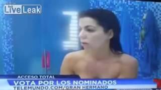 Boobs on live tv