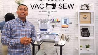 Authorized Vac and Sew: Brother Multi-Needle Embroidery Machine Tips for Profit & Projects