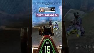 Apex legends 2v1 ! Gibraltar  #apexlegends #apexlegendsclips #apexseason20