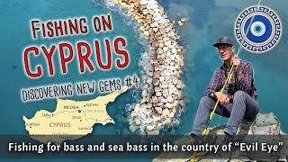 BUDGET TRAVEL abroad | Fishing for sea bass and bass using a spinning rod | Fishing in CYPRUS 2024