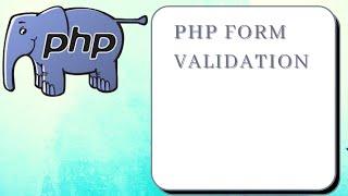 Web Page Validation in PHP | Form Validation