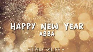 ABBA - Happy New Year (Lyrics)