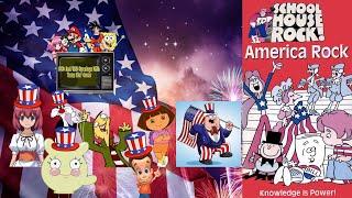 DVD & VHS Openings With TSC S13: SchoolHouse Rock! America Rock (1995 VHS)