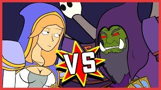 Jaina v Gul'dan: A Hearthstone Cartoon | Wronchi Animation