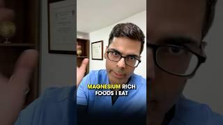 Magnesium Rich Foods I Eat as a Gastroenterologist‼️Dr. Sethi Shares His Diet