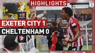 HIGHLIGHTS: Exeter City 1 Cheltenham Town 0 (16/9/23) EFL Sky Bet League One