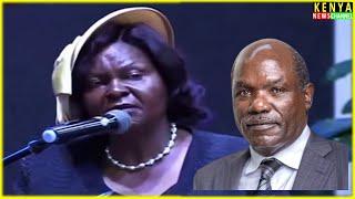 Wafula Chebukati WIFE emotional & powerful TRIBUTE during Funeral Memorial Service