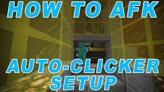 How to AFK in Minecraft (AUTO-CLICKER SETUP)