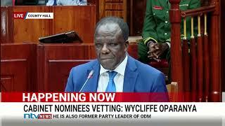 FULL INTERVIEW: CS nominee Wycliffe Oparanya's vetting