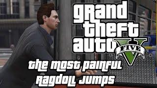 Most Painful Ragdoll Jumps - GTA5 Director Mode