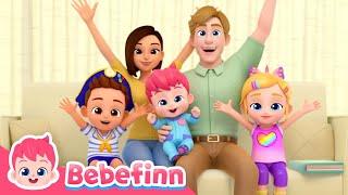 Family Song | EP12 | Let's Learn Together with Bebefinn | Nursery Rhymes & Kids Songs