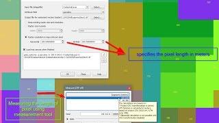 QGIS - Rasterize - Vector to Raster by specifying desired pixel length