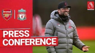 Jürgen Klopp's pre-match press conference | Arsenal