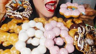 ASMR MisterDonuts Assorted Pondering Mukbang No Talking #LennieASMR #misterdonuts #pondering #donuts