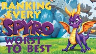 Ranking EVERY Spyro Game WORST TO BEST (Top 10 Classic Spyro Games)