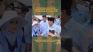 Lahul Fatihah chususon illa ruhi Mbah Dur (KH Abdurahman Wahib bin Wahid Hasyim) #gusdur #prabowo