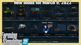 FS22 PS4/PS5 | New mods for March 9, 2022