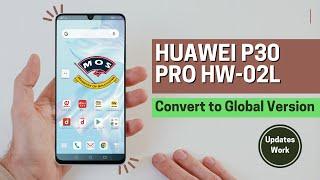 Huawei P30 Pro HW-02L Convert to Global Update EMUI 11-Read Description