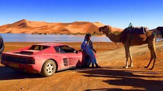 Ferrari Testarossa to the Sahara. 2000mile adventure to the Sahara desert