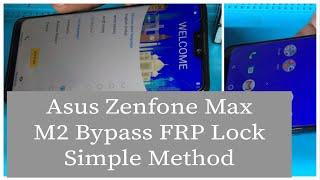 Asus Zenfone Max Pro M2 Bypass FRP Lock,Asus X01BDA FRP Unlock without PC| GSMAN ASHIQUE |