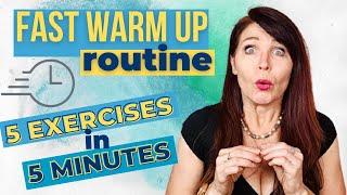The Best 5 Minute Vocal Warm Up