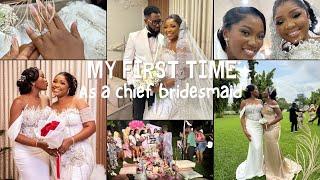 My First Time As A Chief Bridesmaid | Ekene Umenwa’s Wedding BTS + Bridal Shower + I met Moses Bliss