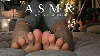 ASMR | Just the mic & my feet | cozy vibe