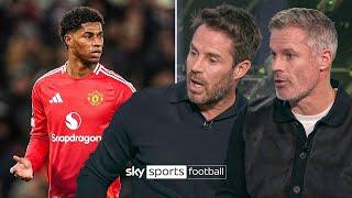 "He's not that good a player" | Carra & Redknapp discuss Rashford's situation at Man Utd