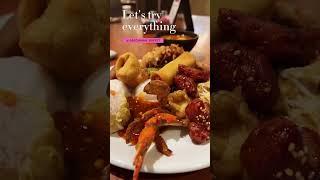 Biggest BUFFET in Las Vegas!! Bacchanal Buffet at Caesars Palace #shortsvideo #food #fun